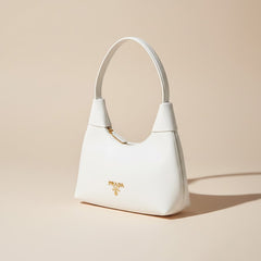 Pristine White Prada Handbag