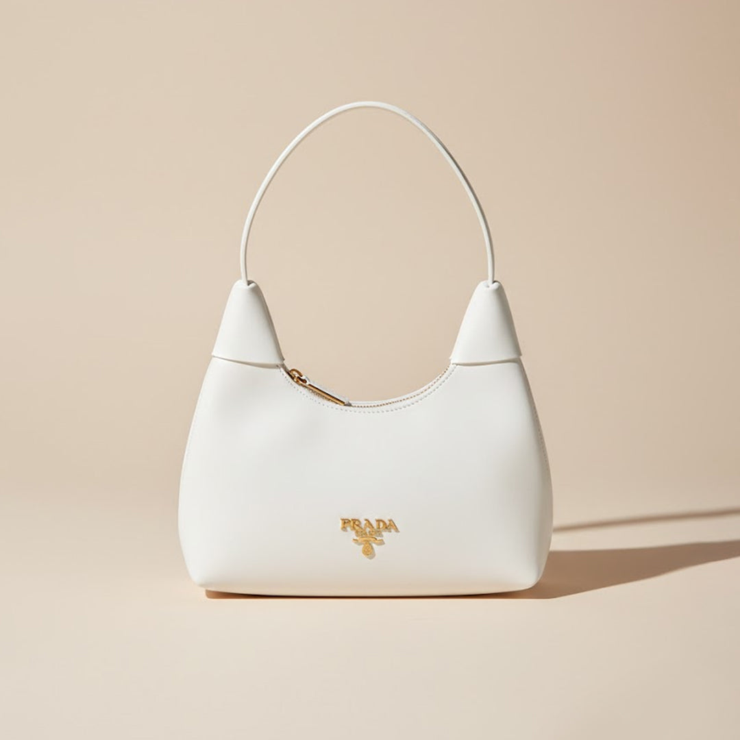 Pristine White Prada Handbag